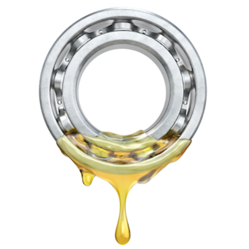 How does lubrication impact the lifespan of the bearing?