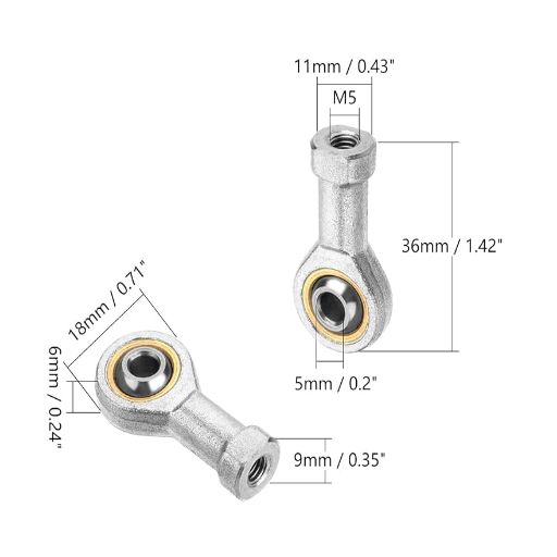 Understanding the Design and Construction of Female Rod End Bearings