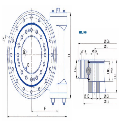 What is a slewing bearing, and how does it work